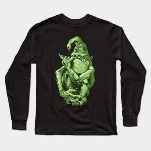 Nose Picking Monster Long Sleeve T-Shirt